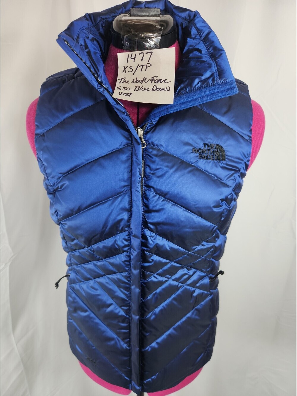 The North Face Women's Aconcagua Down Vest NWOT Blue Size XS